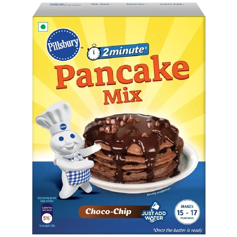 Pillsbury Pancake Mix - Choco Chips, 400 g-1.webp